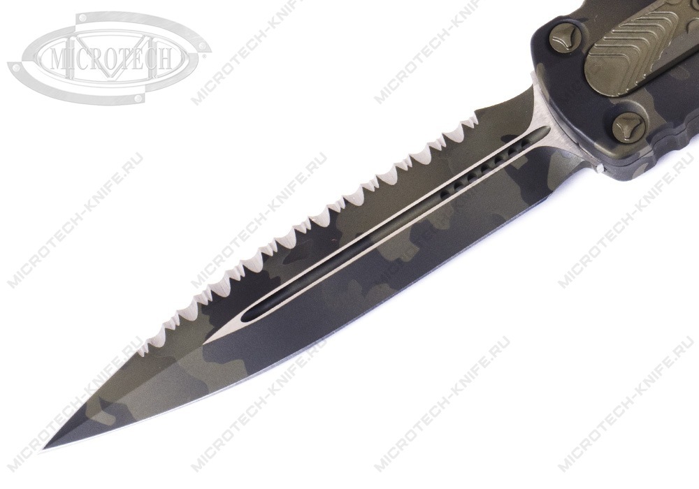 Нож Microtech 227-3OCS Dirac Delta Olive Camo
