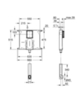 GROHE Flushing cistern solo 38863000 Скрытый бачок для приставного унитаза