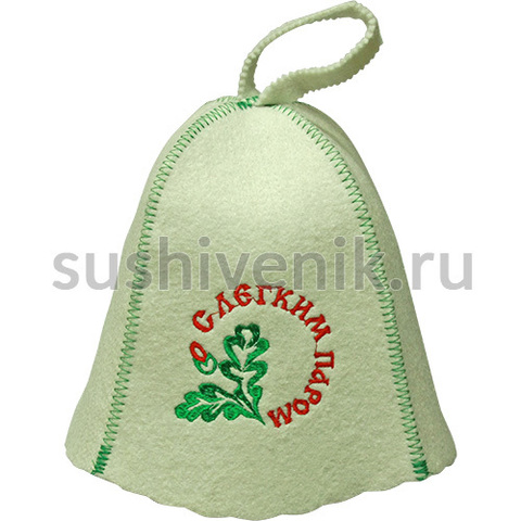Шапка для бани С легким паром - 6