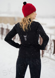 Утеплённый лыжный костюм Nordski Base Black-Red 2021 женский