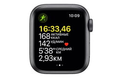 Смарт часы Apple Watch Nike SE GPS, 40mm Space Grey Aluminium Case with Anthracite/Black Nike Sport Band - Regular (MKQ33GK/A)