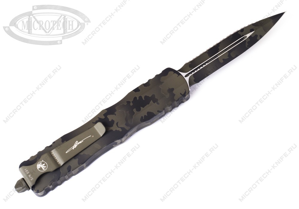 Нож Microtech 227-3OCS Dirac Delta Olive Camo
