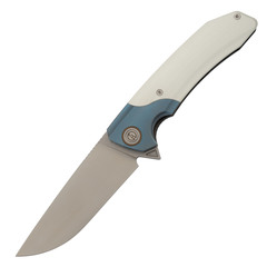 Фото Складной нож Maxace Goliath White, сталь Bohler K110, рукоять G10
