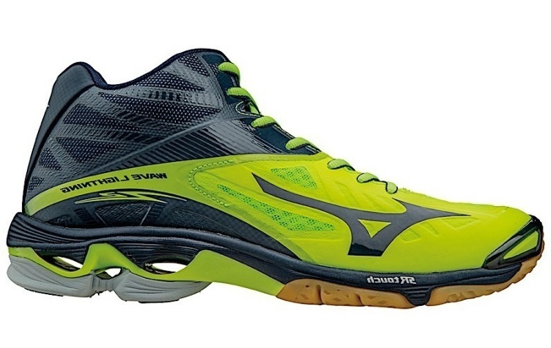 Mizuno Wave Lightning Z2 Mid Волейбольные кроссовки мужские желтые - 3