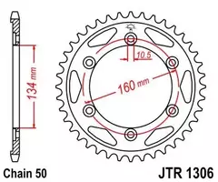 Звезда Honda CBR900RR CBR1000RR CBR1000S JT JTR1306.42 SC 44 50 57 59
