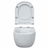 Berges Novum Ego XL L5 043204 Инсталляция с унитазом, клавиша чёрная