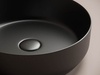 Ceramica Nova Element CN6022MB Умывальник чаша накладная круглая, 39x39, цвет: чёрный