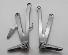 Подножки задние с кронштейнами для мотоцикла Honda CBR600RR 07-15
