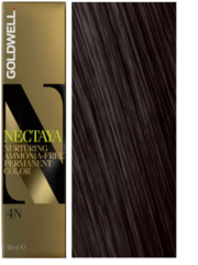 Goldwell Nectaya 4N средне-коричневый 60 мл