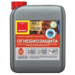 Огнебиозащита II гр 10кг Neomid 450 красный  для наружных и внутренних работ