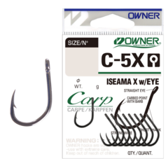 53269 № 3 Крючки OWNER С-5X Iseama X With Eye | продажа от 5 уп.