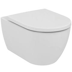 Ideal Standard Ellisse T569201 Подвесной безободковый унитаз (микролифт) фото