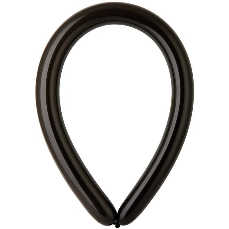 Шар Э ШДМ 260/ 5*150 см, Фэшн Черный (Jet Black 298), 100 шт.