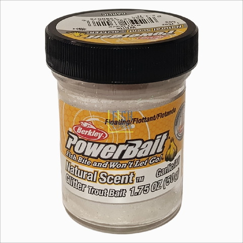 Паста Berkley NATURAL SCENT TROUT BAIT 50G GARLIC WHITE BGTGW2 (ЧЕСНОК) белый, 6шт/уп