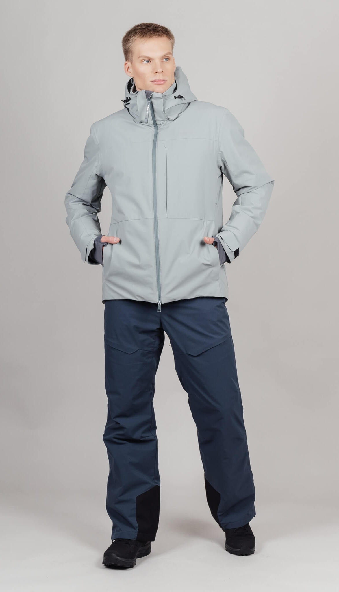 Мужской горнолыжный костюм Nordski Prime ice mint-volcan - 6