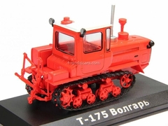 Tractor DT-175 Volgar (T-175) red 1:43 Hachette #24