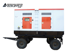 Дизельный генератор Азимут ЭД-630-Т400-2РКМ5 Sdec на шасси в кожухе с автозапуском