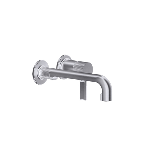 Gessi Inciso 58088#149 Встраиваемый смеситель для раковины с изливом 219-189мм (внешние части), цвет: finox