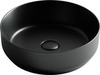 Ceramica Nova Element CN6022MB Умывальник чаша накладная круглая, 39x39, цвет: чёрный