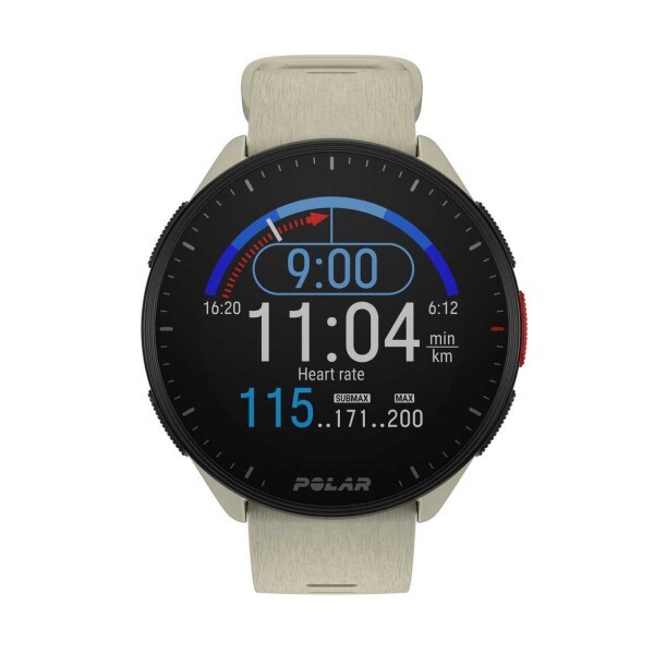 Polar Pacer Cloud White HR (H9)