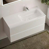 Sancos Snob R SNR100RW Тумба подвесная, 99.5x44.5x50, цвет: белый