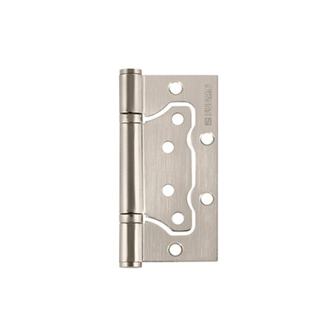 Петля универсальная без врезки FUARO 300-2BB/BL 100x2,5 SN мат. никел /29957/ (1 шт)