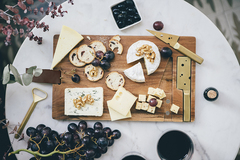 Доска для нарезки сыра + 2 ножа cheeseporn