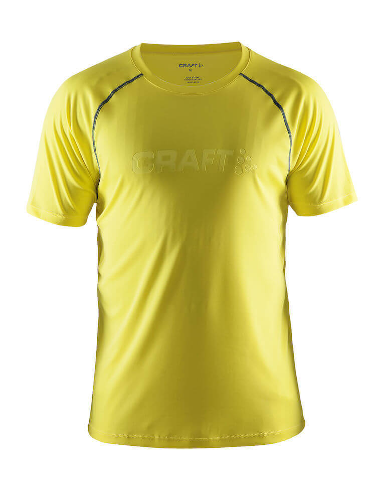 Craft Prime Run мужская беговая футболка yellow