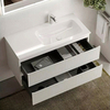Sancos Snob R SNR100RW Тумба подвесная, 99.5x44.5x50, цвет: белый