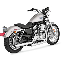 VANCE & HINES MUFFLER TW-SL CH 04-13XL MUFFLER TWIN SLASH 3" CHROME