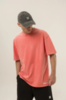 Футболка Kultura oversize Premium garment dyed оранжевый