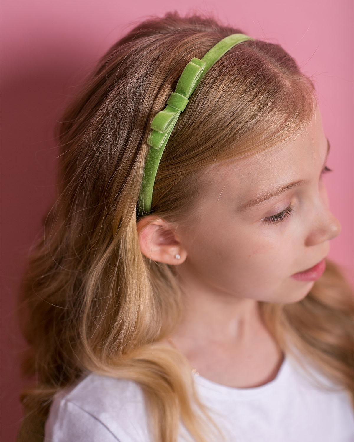 Бархатный ободок HOLLY BOW