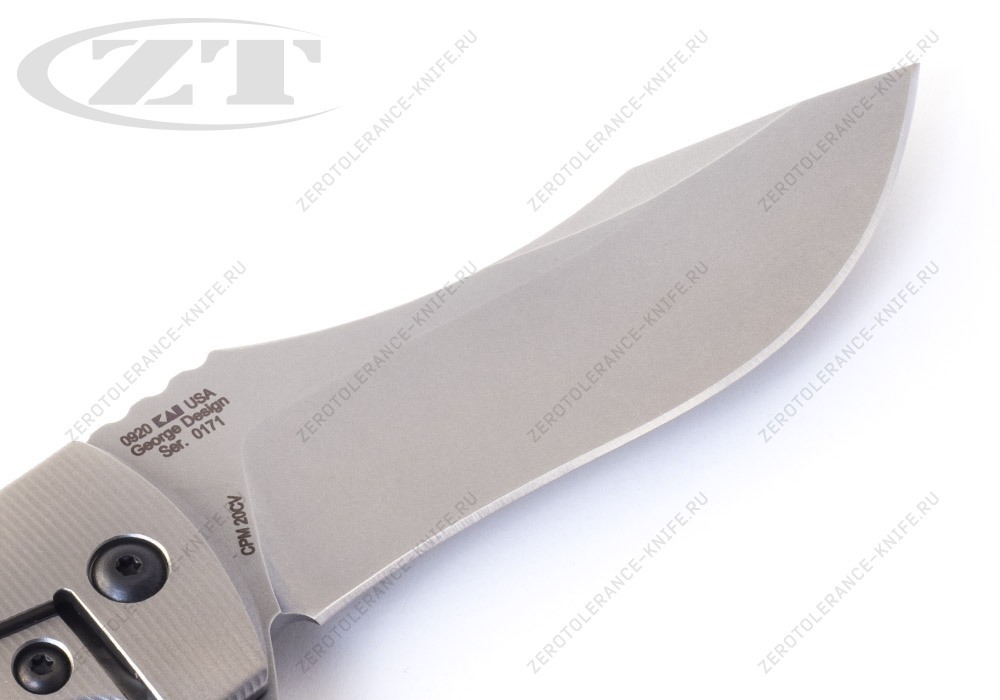 Нож Zero Tolerance 0920 Les George - фотография 