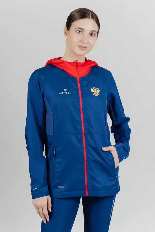Женский костюм для бега Nordski Run Patriot navy - 3