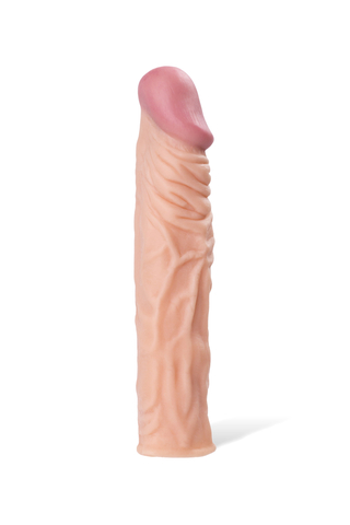 Насадка на пенис A-Toys by TOYFA Cordi, SoftSkin, телесный, 19,5 см