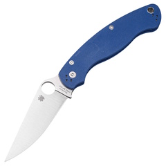 Фото Складной нож Spyderco Military 2, сталь CPM SPY27, рукоять G10, синий