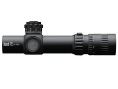 Оптический прицел March-FX 1-10x24 Shorty, сетка DR-TR1F, FFP+SFP, 34мм, подсветка, SF, 0.1Mil, 590г