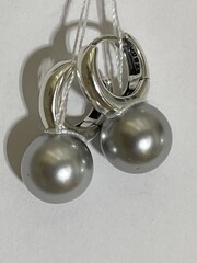 Перла  (серьги из серебра)