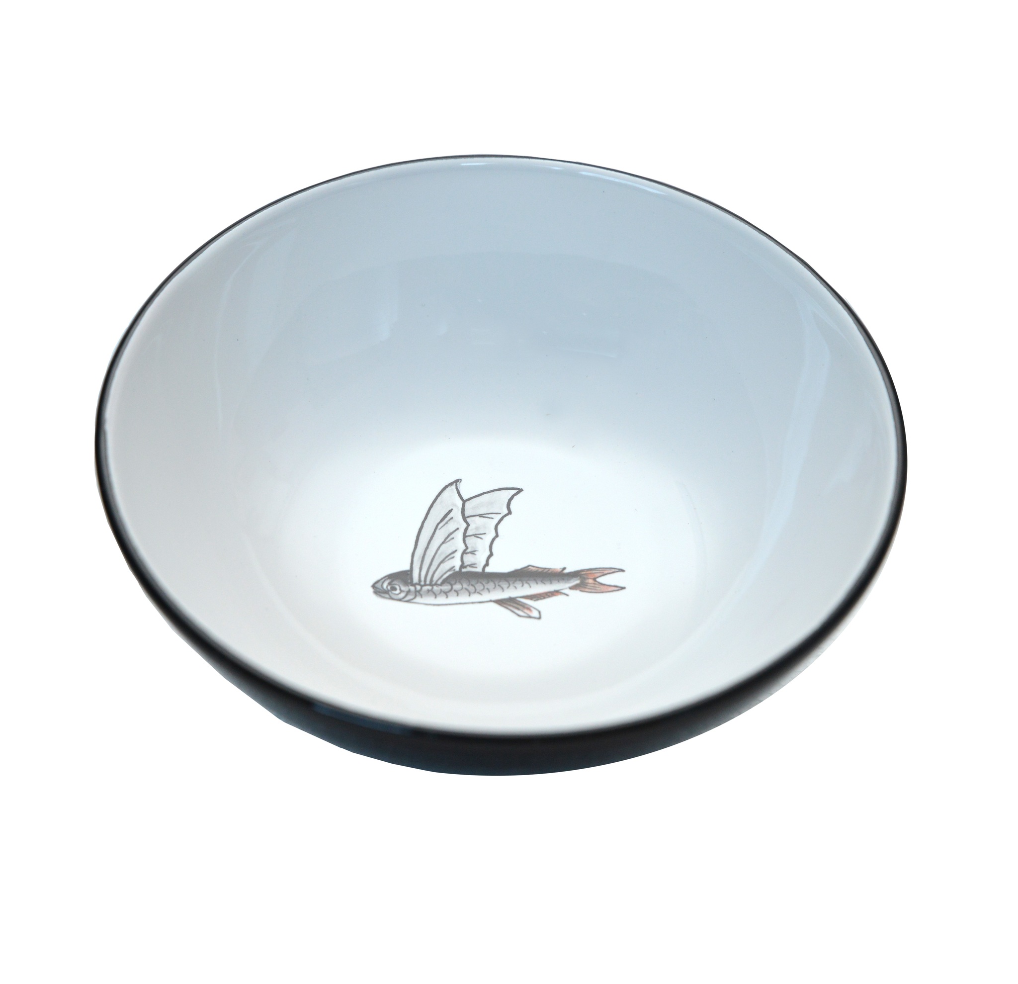 Set 4 bowls Flying Fish collection