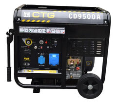 Генератор дизельный CTG CD9500TA - [6.8 кВт / 380V / Lifan C195FD-A] трехфазный
