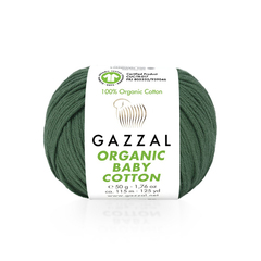 Gazzal Organic Baby Cotton 427 (Папоротник)