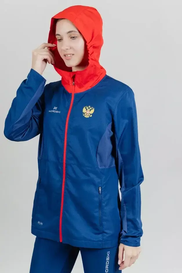 Женский костюм для бега Nordski Run Patriot navy - 6