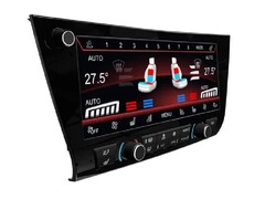 Цифровая панель климата для BMW X5 (2014-2018) модель ZF-5009