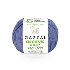 Gazzal Organic Baby Cotton 428 (Фиалка)