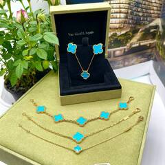 77950- Комплект подарочной упаковки VAN CLEEF коробка/футляр для колье/подвески VCA (lux)