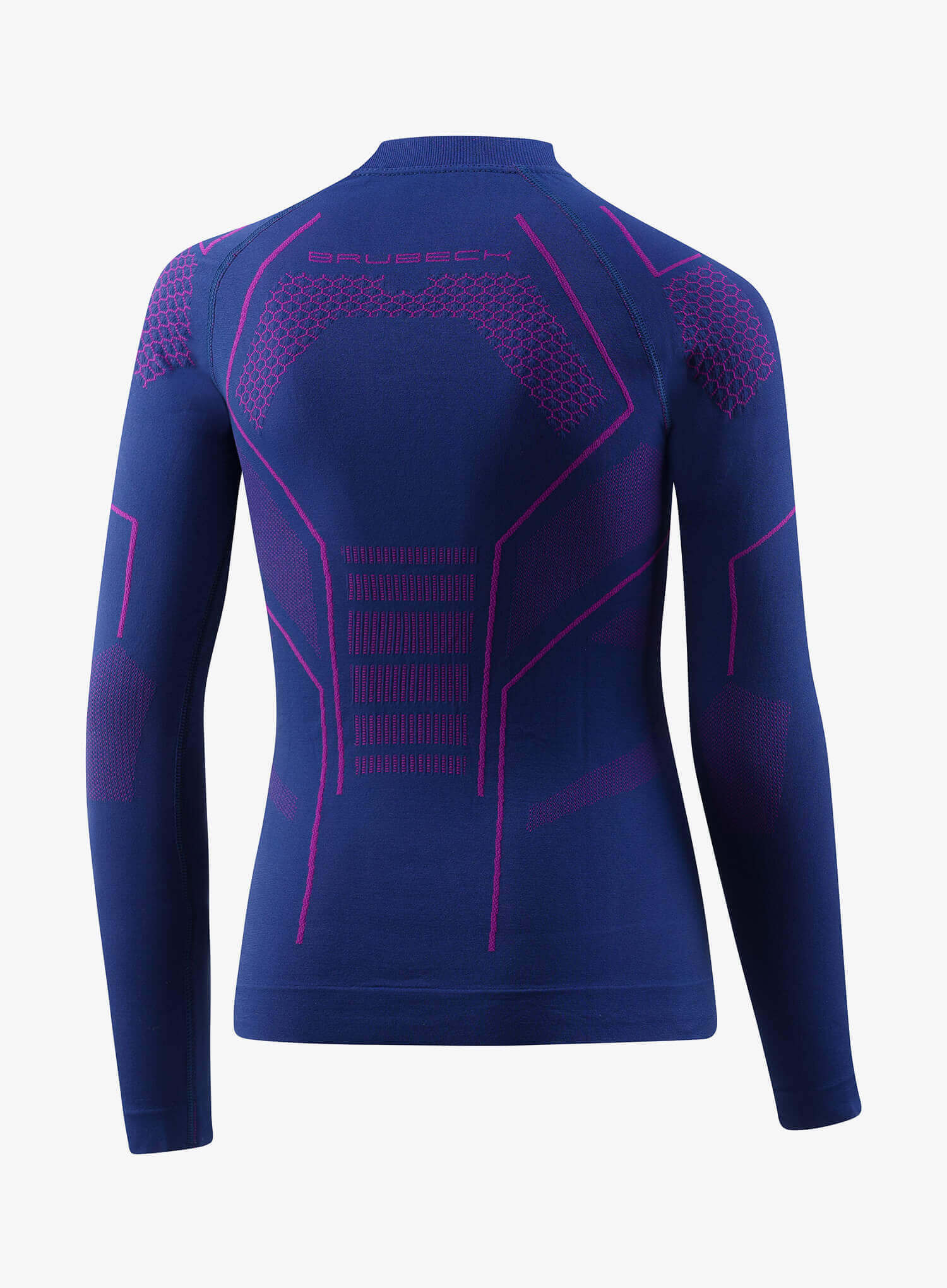 Комплект термобелья для девочки Brubeck Thermo Junior джинс-фиолет - 3