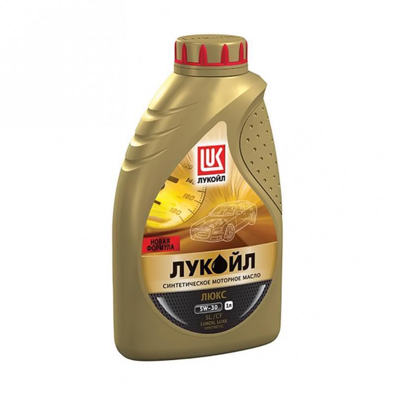 Моторное масло Лукойл Люкс SL/CF 5W30 синтетическое 1л