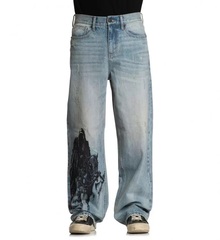Джинсы Affliction WIDE LEG BINDED ORION