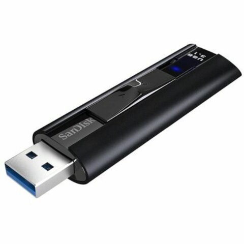 Флешка Sandisk 128GB Extreme Pro USB-A 3.2 Gen 1 385 MB/s черный