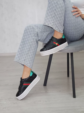 Кеды женские демисезонные GUCCI YMD-002